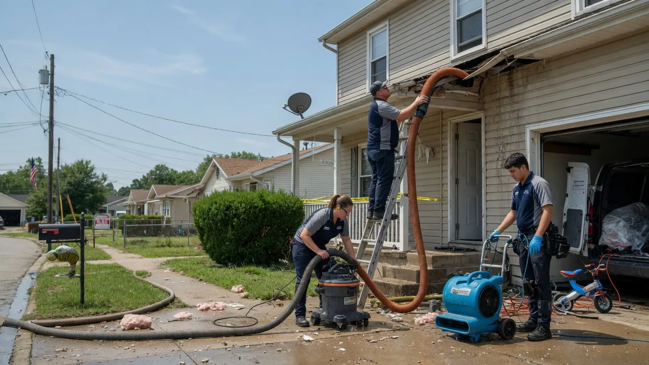 Water Damage Restoration in Sherwood, AR near me